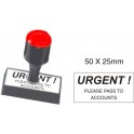 Rubber Stamp 50 x 25mm