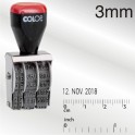 Colop Dater English Month - 3mm