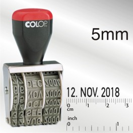 Colop Dater English Month - 5mm