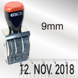 Colop Dater English Month - 9mm