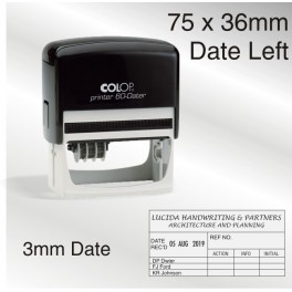 Colop P60 Dater-Date Left